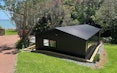 Custom garage with carport and sleepout