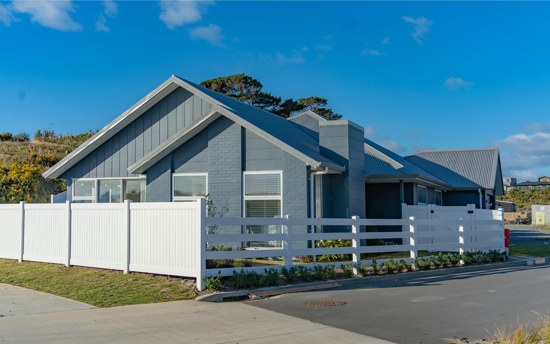 255m² home, boasts three spacious bedrooms, a handy study attached to the master, and an extra bunk room