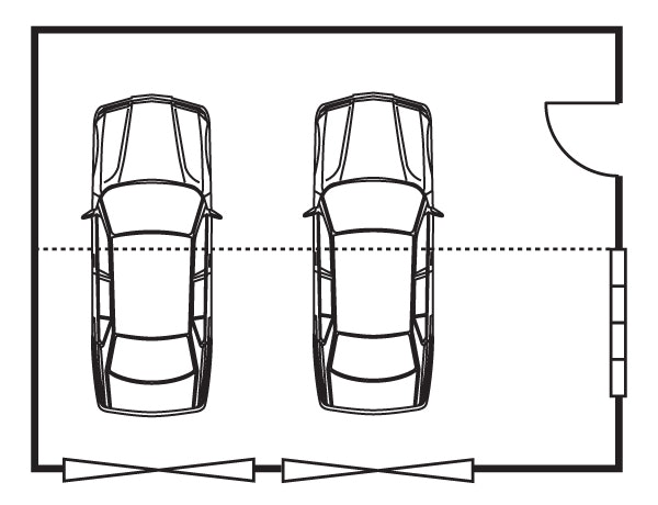 Garage - Floorplan Double 7.8x6m